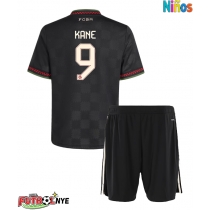 Camiseta Bayern Munich Harry Kane #9 Tercera Equipación para niños 2025-26 manga corta (+ pantalones cortos)